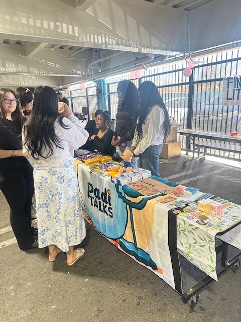 Titilope says her team organizes menstrual care talks, embark on booth camps and other advocacy campaigns on promoting positive menstrual health.
