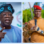 Nigerian President (L) and Burkina Faso Junta leader (R)