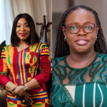 Shirley Ayorkor Botchwey (L) and Professor Nana Aba Appiah Amfo (R)