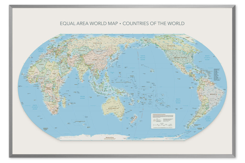 UN backs new world map that expands Africa, shrinks west
